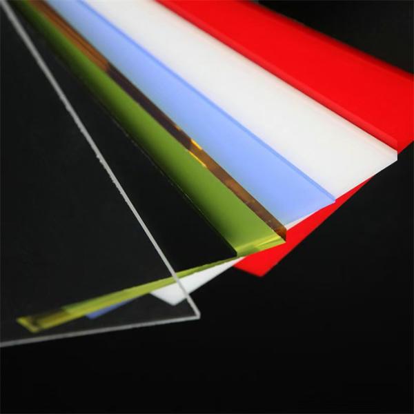 Scratch Resistant Transpartent Cast Acrylic Sheet 2mm 1220mmx2440mm For Signs