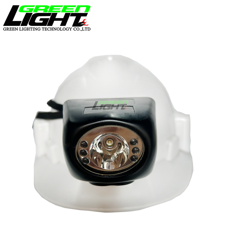 Explosion Proof Cordless Rechargeable LED Mining Lamps with Waterproof IP68 Rating 4000Lux Brightness and Six Auxiliary Lights for Mining Safety