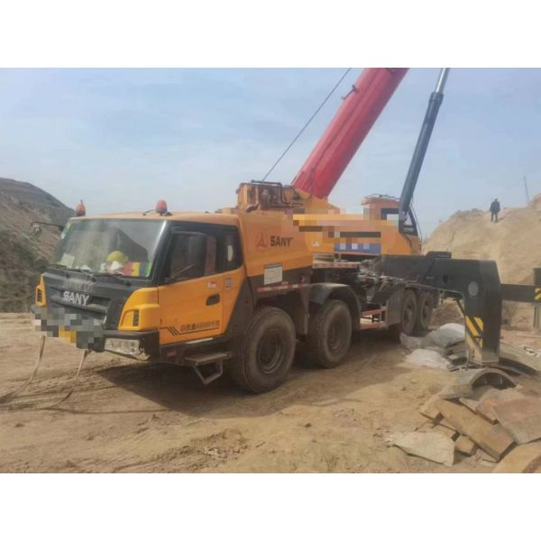 Гидравлический грузовик грузовика на 100 т Телескопический грузовик на грузовике для максимальной грузоподъемности 16 т