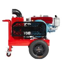 Diesel Water Pump Belt Wheel Drive Dry Priming pump Compact Structure Self Priming Pump For Home