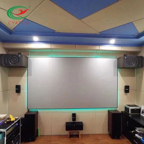 SGS Nontoxic Fabric Acoustic Panel Noise Absorbing For Auditorium Walls