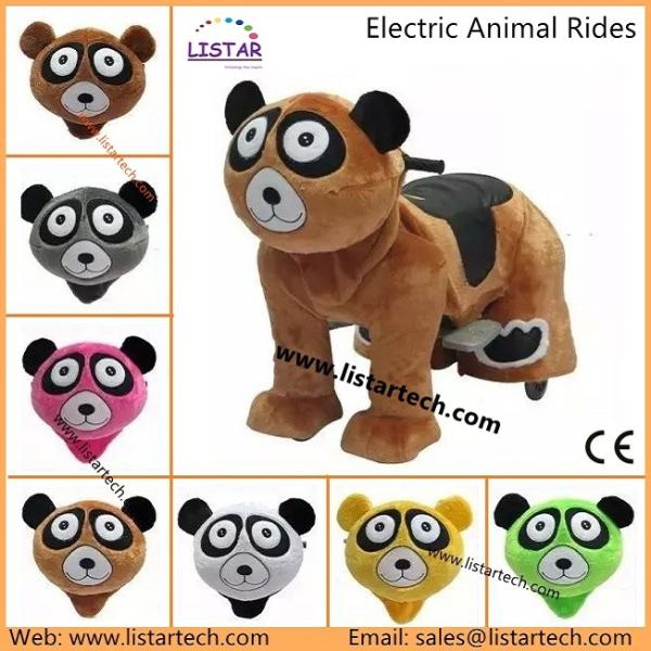 walking robot ride animal rides mall motorized plush riding animals