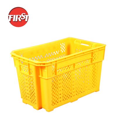 Beverage Bottle Perforated Plastic Crate For Tomatoes Other Fruits