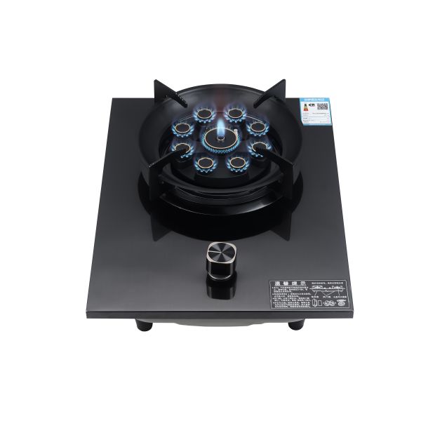 Modern Single Burner Gas Stove Powerful Flame Control Kitchen OEM ODM Factory
