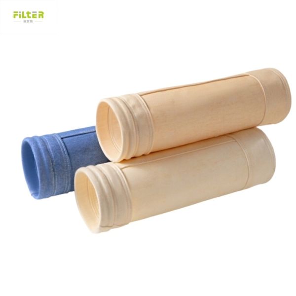 Dust Collector Filter Bags Polyester Fiber Filter Bags for Asphalt Plant Dust Filtration with High Tensile Strength and Heat Resistance