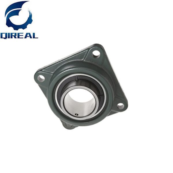 Bloco de descanso de FYH que carrega o parafuso de fixação UCF208-24 que trava a unidade UCF208 da flange de quatro parafusos