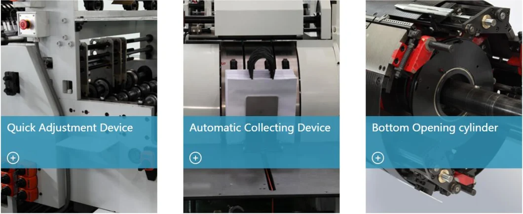 Bolsa de papel automática de Ecoographix que hace la máquina