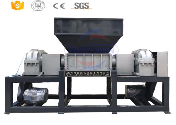 High Capacity Scrap Metal Shredder Machine For Basket Material Low Speed Operation