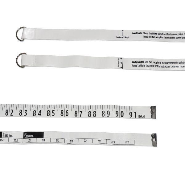 91 pouces de cheval de bande de mesure de poids pour la mesure animale de circonférence de périmètre