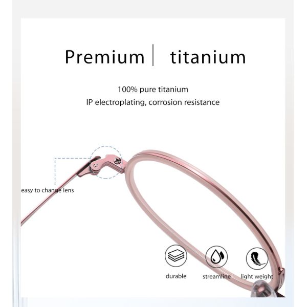 Легковес ориентированных на заказчика стекел титана ацетата гибкий ультра