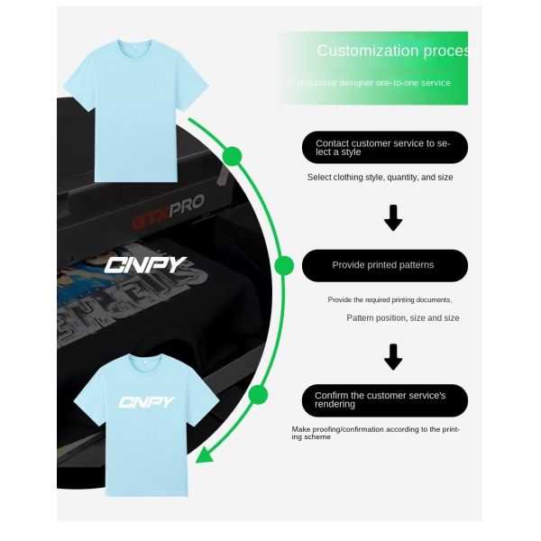 250g Cotton Men's Worn Look T-Shirt Retro Stonewashed Short Sleeve and Customized Logo