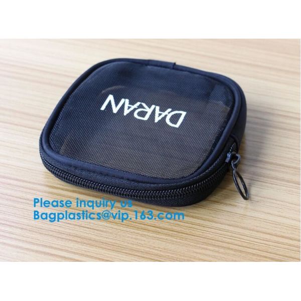 Portable Hanging Waterproof Beauty Makeup Bag Multi Function Travel Mesh Cosmetic Bag, Makeup Bags