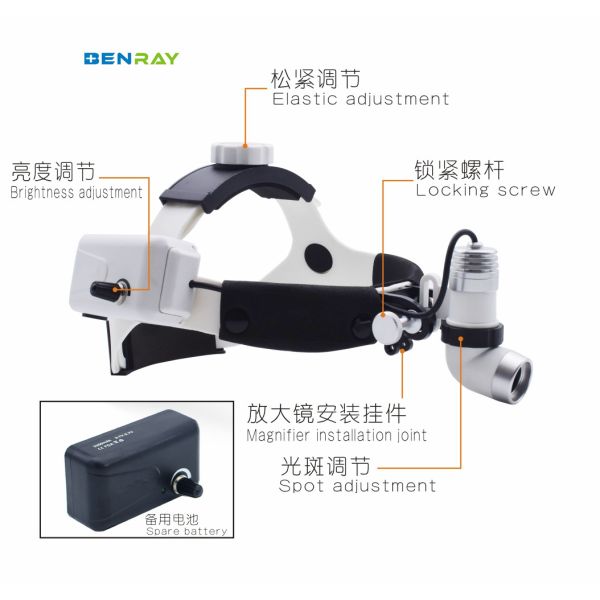 Faros baratos de luz LED para hospitales médicos quirúrgicos con batería en venta