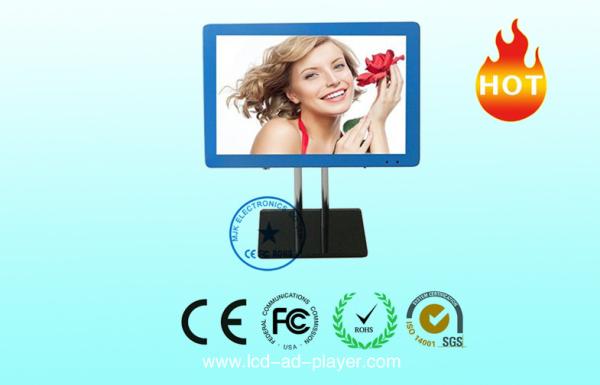 Floor Standing LCD Kiosk Dual Core / wireless touch screen monitor