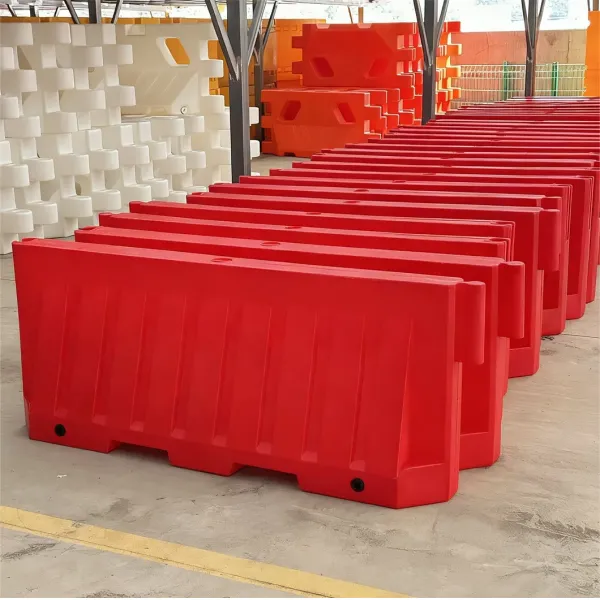 ROADSAFE PE Road Safety Plastic Barriers Water Filled Traffic 200cm Barrier 2meters Warning