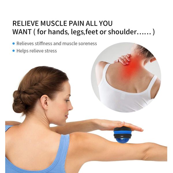 Ролик шарика массажа собственной личности смолы, шарик массажа Dia 54mm мраморный