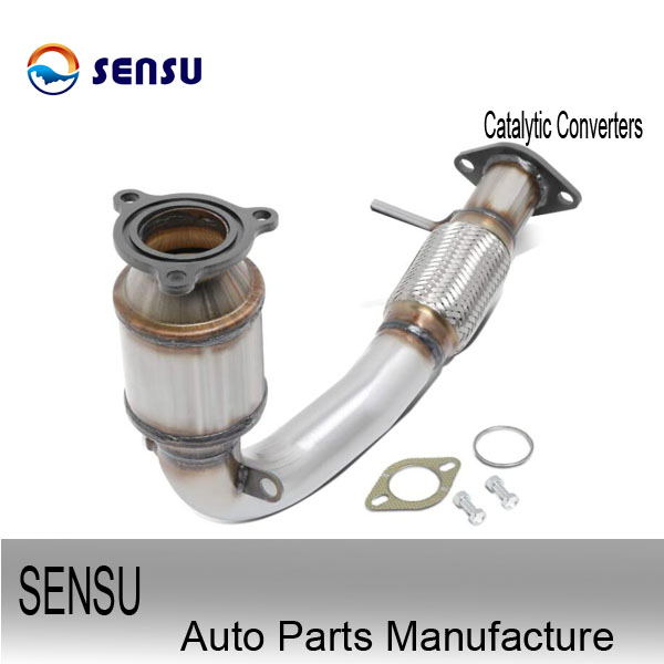 Anticorrosive 304SS Auto Parts Exhaust Catalytic Converter For Toyota