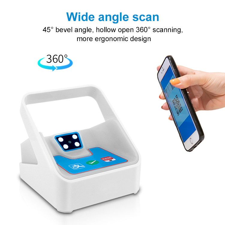 Usb читателя штрихкода коробки оплаты 1D блока развертки кода QR 2D мобильный
