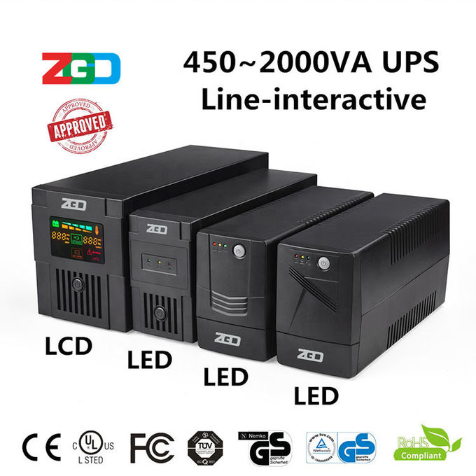 720W мини поднимает прибор UPS электропитания 1250VA для компьютера/маршрутизатора