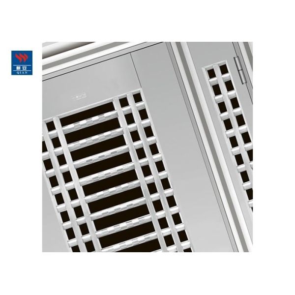 Лазер отрезал турецкий дизайн двери безопасностью нержавеющей стали двойника стиля