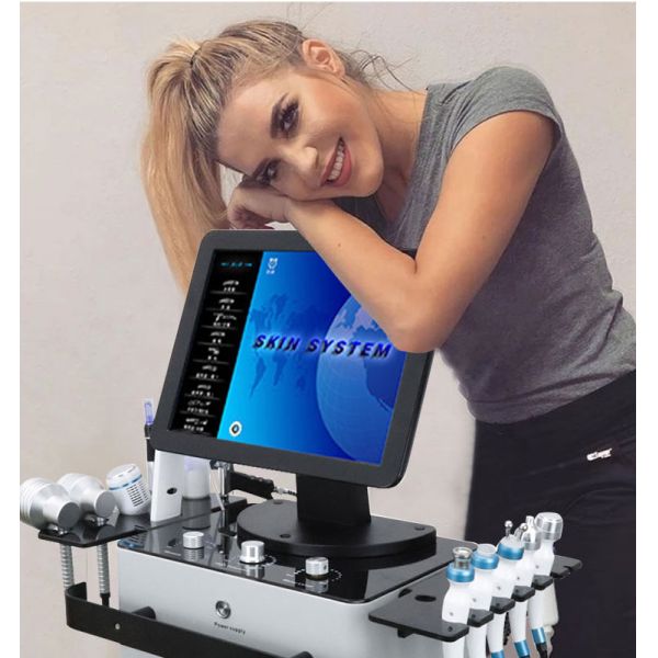 Гидродермабразия бриллиантовый пилинг лица гидромашина уход за кожей отбеливание лица лифтинг машина