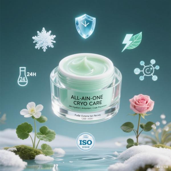Bouclier de glace polaire ! -30°C Crème de premiers secours anti-gerçures à la Centella Asiatica