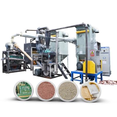 150-1000KG/H E-Waste PCB Recycling Machine For Computer Boards / Cell Phone Boards