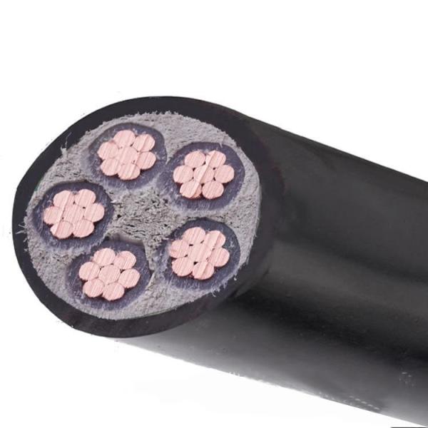 Comprimento personalizado isolado 5 núcleo 400mm cabo de energia elétrica para transmissão de energia