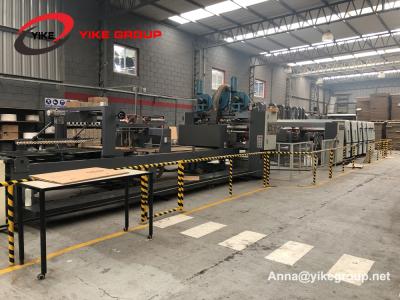 180pcs/Min 5 Color Flexo Printer Slotter Machine With Folder Gluer