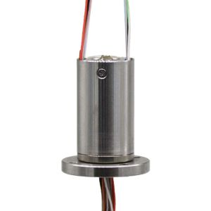 Gold-Gold Contact Mini Slip Ring Low Temperature Coefficient Rotary Connector for Rotating Systems