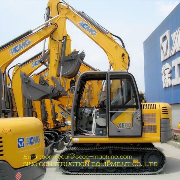 XCMG Hydraulic Crawler Excavator 8.5 Ton XE85D Excavator With Spare Parts