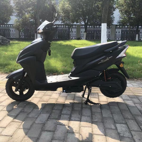 2024 800W 60v Cargo Delivery Motorcycle with Rear Hub Motor Steel Frame Lithium Battery