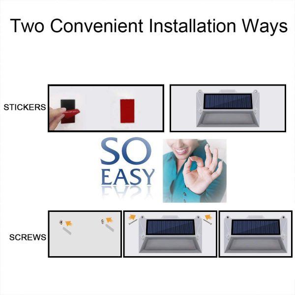 18 LED Outdoor Wireless Led Security Waterproof Wall Light