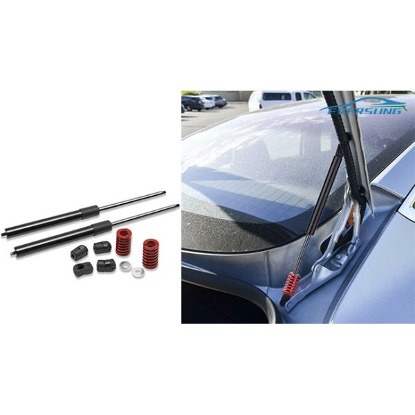 Black Red rear hatch shocks Tesla Model3 2017-2020 Liftgate Support Strut 380mm