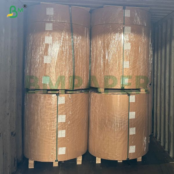 95/105 gsm High Strength Absorption Cooling Pad Base Paper Kraft Roll