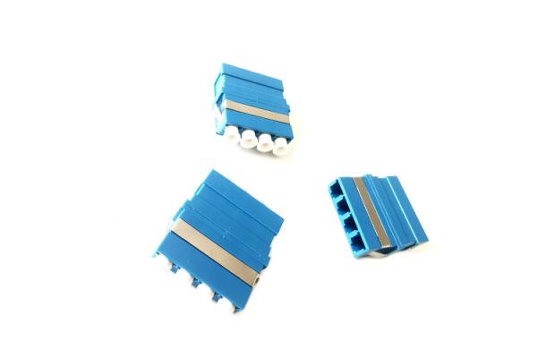 JTX-LC -LC APC UPC 4 core  Fiber Coupler Adapter Standard Flange