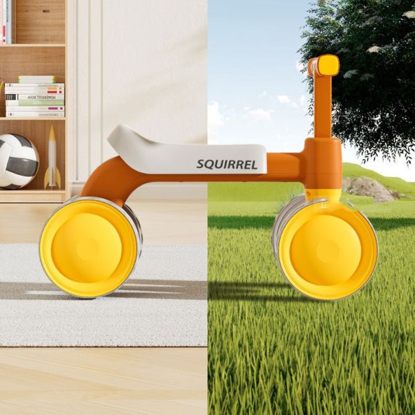 Non Pedal Bicycle Children's Stroller Handcart Balancing Gift Basic Seat Type NO Foldable
