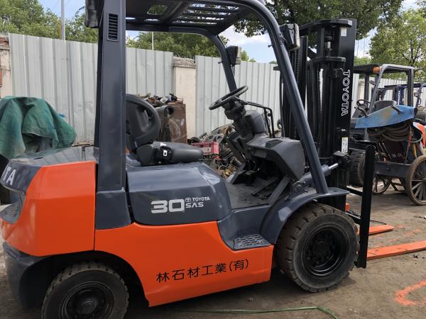 3-Ton Capacity Used Toyota Forklift Affordable Solution For Construction