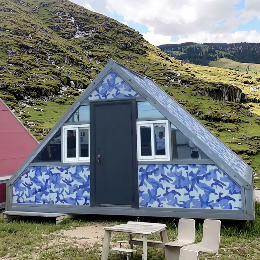 Durable Lightweight Fire Resistant Prefabricated House Steel Structure Portable Home for Hotels
