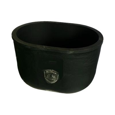 Chemical Resistant Graphite Casting Crucible Customized For Casting Industry