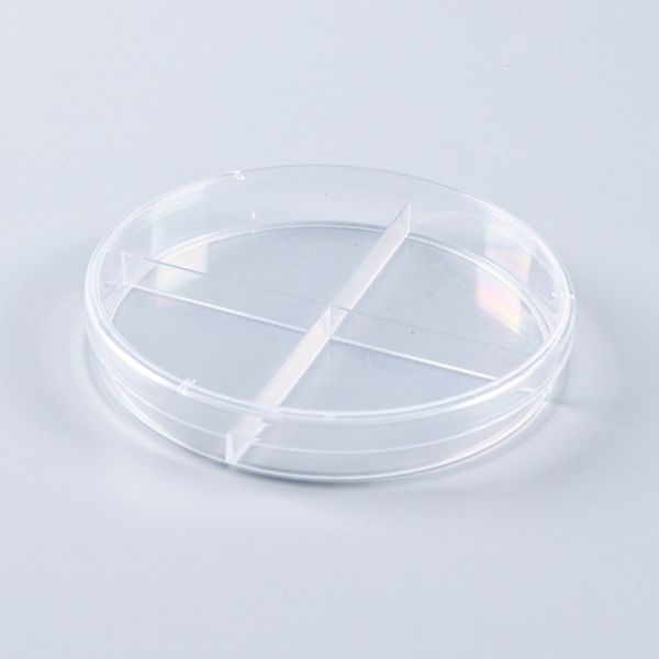 4 Compartment Plastic Petri Dish Cell Culture Variety Pack Culture Dishes
