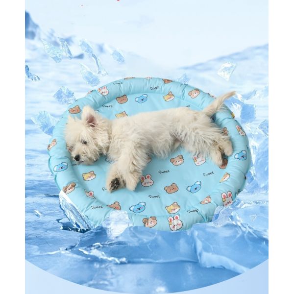 Anti Bite Pet Ice Pad Recyclable Pet Cooling Mat Luxurious For Summer