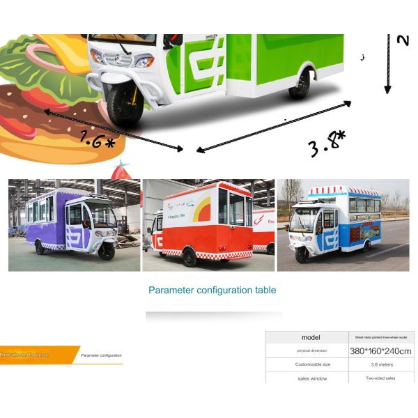 Various Styles of Food Trucks Supported by Customizable Mobile Kitchen Other Options