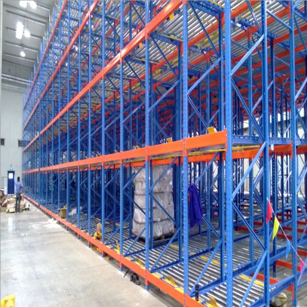 IOS14001 Electrostatic Spray Gravity Pallet Racking 1000kg Per Pallet