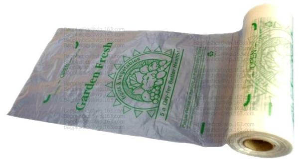 Supermarket Shopping Fresh Fruit Vegetable Packaging Plastic Bag On Roll Polythene Bags, Ldpe Bags, Hdpe Bags, Food Serv