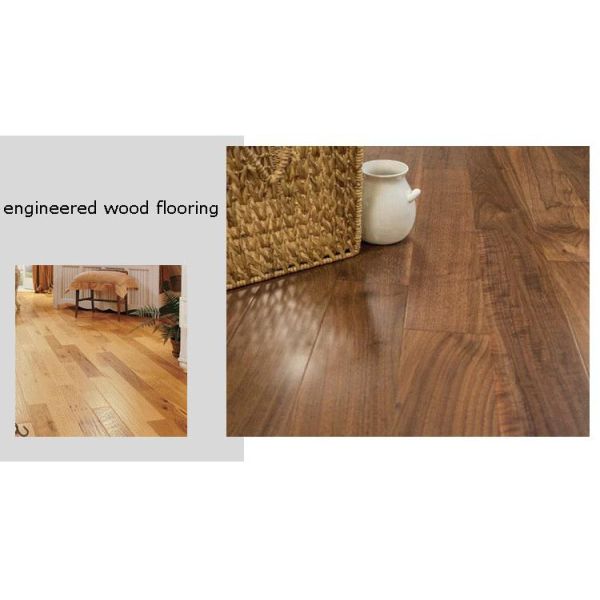 Прочный дубовый деревянный инженерный пол устойчивый к царапинам