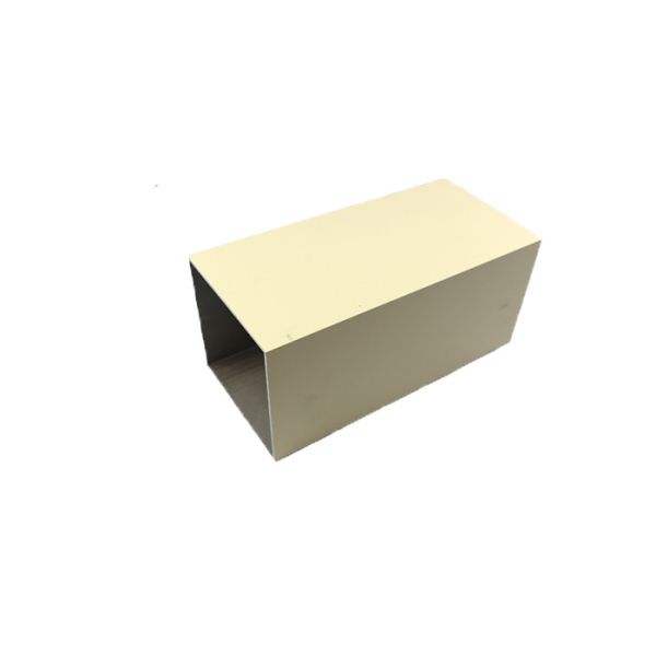 Industrial Usage U Shaped Aluminum Extrusion , Extruded Aluminum Rectangular Tubing
