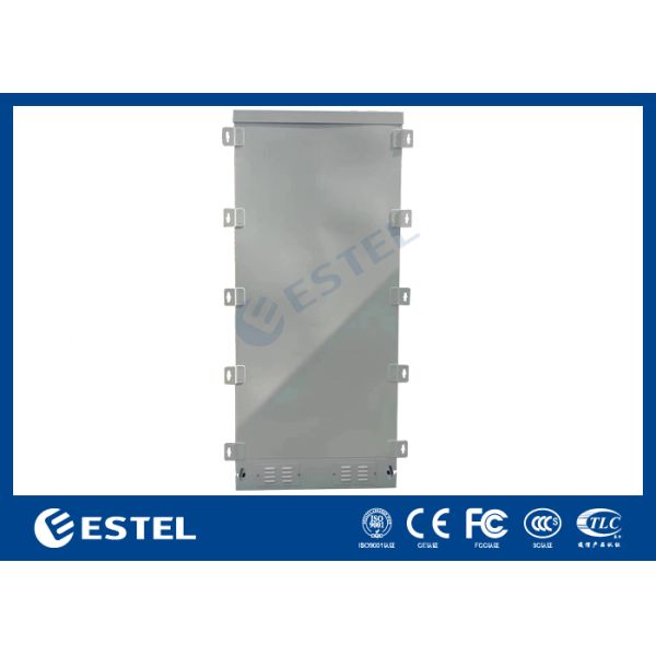 Armoire de télécommunication extérieure de 19 pouces 32U Porte unique avec refroidissement anti-vol à trois points