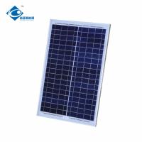 painel solar do mono silicone 25W para o painel solar o mais barato do sistema ZW-25W-18V das energias solares da casa