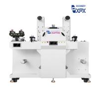 Máquina de corte por matrices giratorias de tamaño pequeño con anchura máxima de alimentación de 210 mm